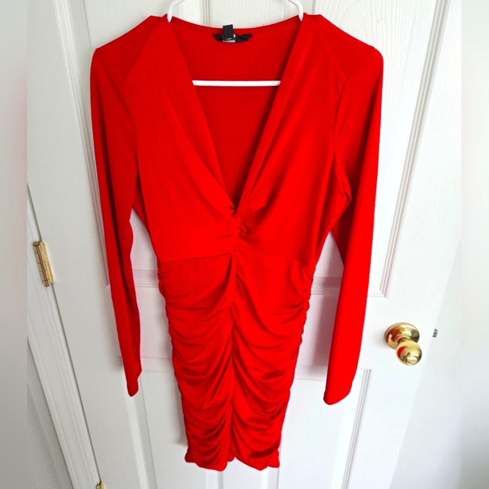 Red guess mini dress, medium